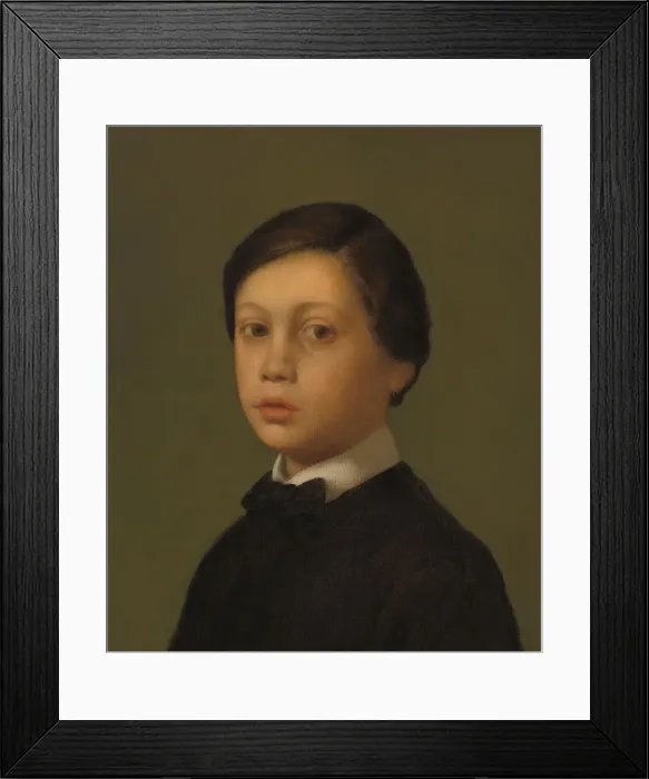 Framed Print : Renede Gas, 1855. Creator: Edgar Degas Framed Print : Renede Gas, 1855. Creator: Edgar Degas