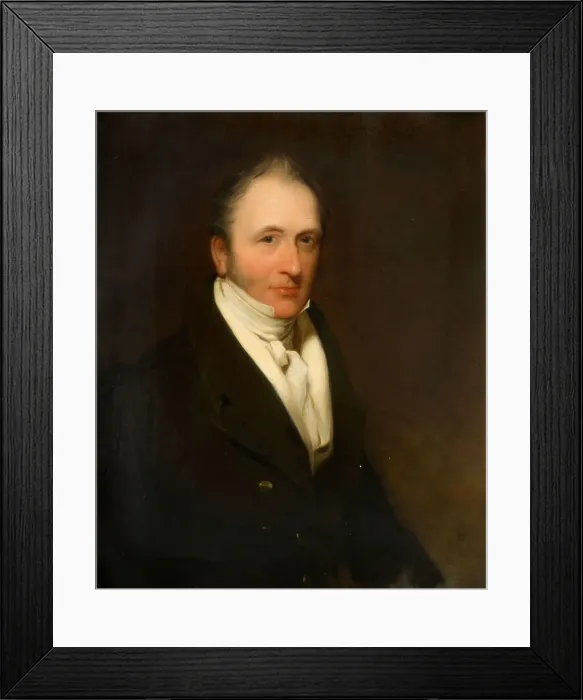 Framed Print : Portrait of Joseph Jennens (1769-1848), 1820. Creator: Thomas Phillips Framed Print : Portrait of Joseph Jennens (1769-1848), 1820. Creator: Thomas Phillips