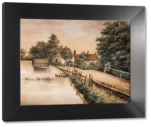 Longmore Pool, Sutton Park, 19th century. Creator: W. Green