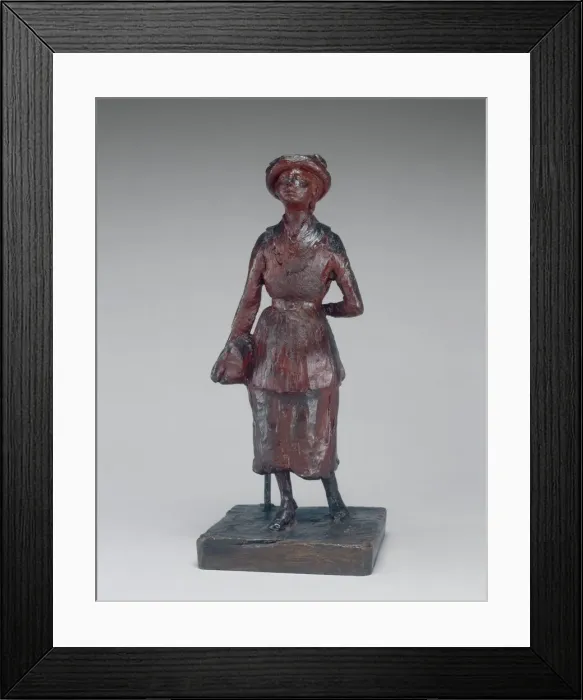 Framed Print : The Schoolgirl (Woman Walking in the Street), c. 1880 / 1881. Creator: Edgar Degas Framed Print : The Schoolgirl (Woman Walking in the Street), c. 1880 / 1881. Creator: Edgar Degas