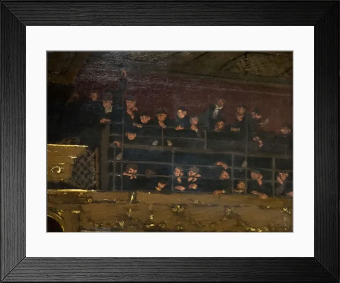 Framed Print : Noctes Ambrosionae, Gallery Of The Old Mogul, 1906-07. Creator: Walter Richard Sickert Framed Print : Noctes Ambrosionae, Gallery Of The Old Mogul, 1906-07. Creator: Walter Richard Sickert