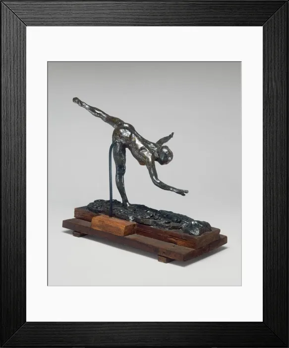 Framed Print : Arabesque over the Right Leg, Right Hand near the Ground, Left Arm Outstretched, c Framed Print : Arabesque over the Right Leg, Right Hand near the Ground, Left Arm Outstretched, c