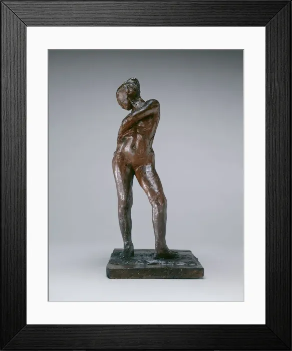 Framed Print : Dancer Fastening the String of Her Tights, c. 1885 / 1890. Creator: Edgar Degas Framed Print : Dancer Fastening the String of Her Tights, c. 1885 / 1890. Creator: Edgar Degas