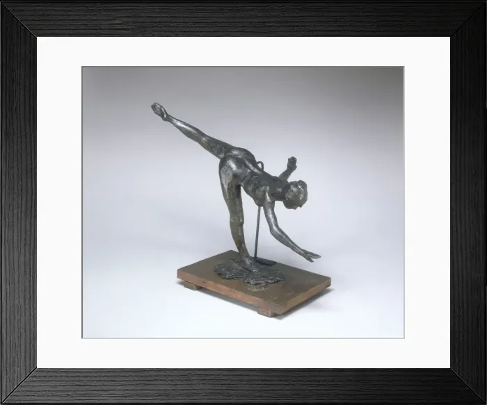 Framed Print : Grande Arabesque, Third Time (First Arabesque Penchee), c. 1885 / 1890 Framed Print : Grande Arabesque, Third Time (First Arabesque Penchee), c. 1885 / 1890