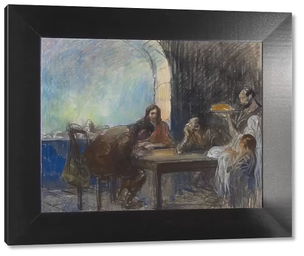 The Supper at Emmaus, possibly c. 1912  /  1913. Creator: Jean Louis Forain
