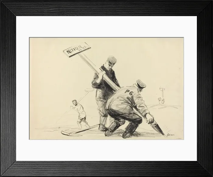 Framed Print : Noyon, c. 1914  /  1919. Creator: Jean Louis Forain