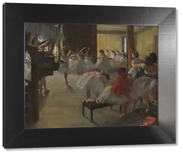 The Dance Class, c. 1873. Creator: Edgar Degas