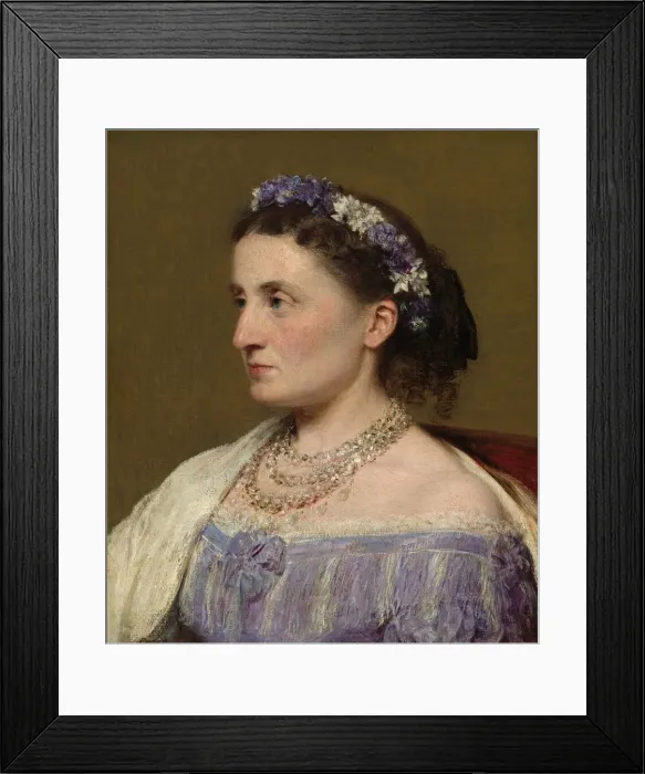 Framed Print : Duchess de Fitz-James, 1867. Creator: Henri Fantin-Latour Framed Print : Duchess de Fitz-James, 1867. Creator: Henri Fantin-Latour