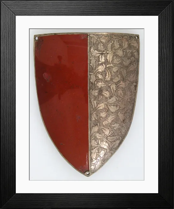 Framed Print : Messenger Badge, South German, 15th century. Creator: Unknown Framed Print : Messenger Badge, South German, 15th century. Creator: Unknown