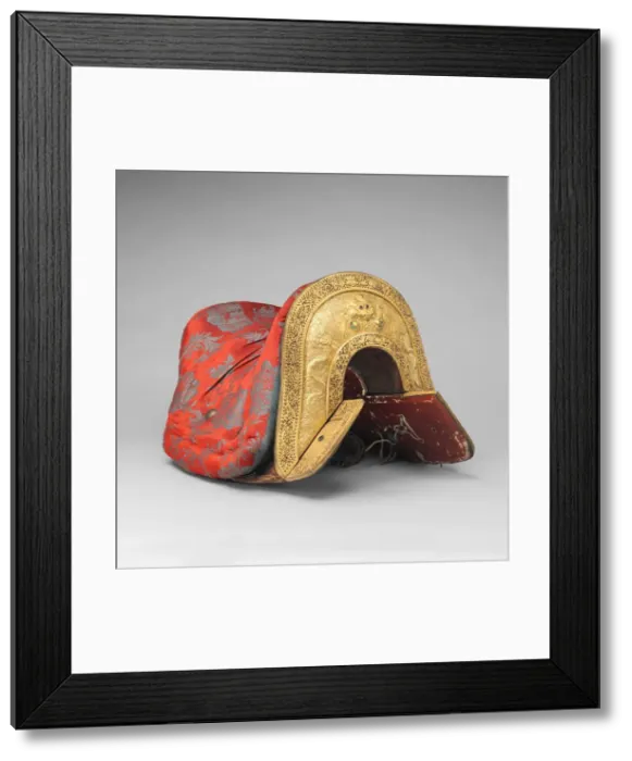 Framed Print : Saddle, Saddle Pad... Tibetan, 18th-19th century. Creator: Unknown Framed Print : Saddle, Saddle Pad... Tibetan, 18th-19th century. Creator: Unknown