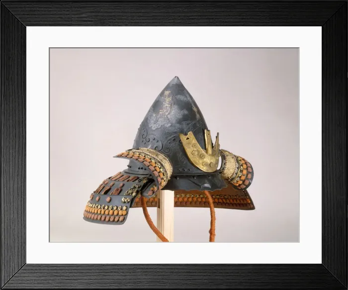 Framed Print : Armour (Gusoku), Japanese and European, early-mid-19th century. Creator: Saotome Ietada Framed Print : Armour (Gusoku), Japanese and European, early-mid-19th century. Creator: Saotome Ietada