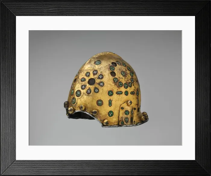Framed Print : Helmet (Sallet), Spanish, possibly Granada, late 15th-early 16th century Framed Print : Helmet (Sallet), Spanish, possibly Granada, late 15th-early 16th century