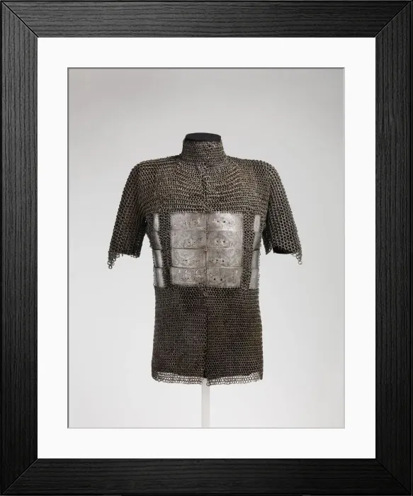 Framed Print : Shirt of Mail and Plate, Turkey, possibly Istanbul, late 15th-16th century Framed Print : Shirt of Mail and Plate, Turkey, possibly Istanbul, late 15th-16th century