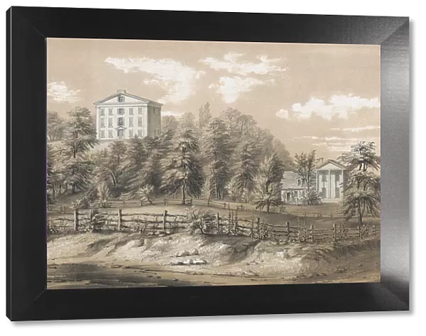 Richmond Seminary, Staten Island, N. Y. 1847-48. Creator: Frances Flora Bond Palmer