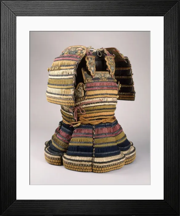 Framed Print : Cuirass of a Do-maru, Japanese, ca. 1550. Creator: Unknown Framed Print : Cuirass of a Do-maru, Japanese, ca. 1550. Creator: Unknown