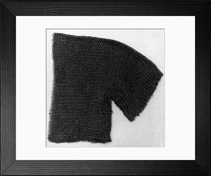 Framed Print : Sleeve of Mail, German, 16th century. Creator: Unknown Framed Print : Sleeve of Mail, German, 16th century. Creator: Unknown