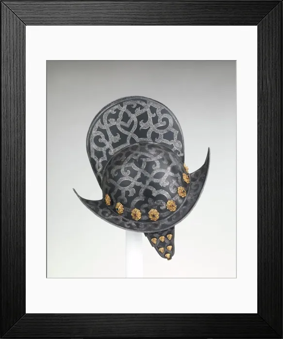 Framed Print : Morion, German, Nuremberg, late 16th century. Creator: Unknown Framed Print : Morion, German, Nuremberg, late 16th century. Creator: Unknown