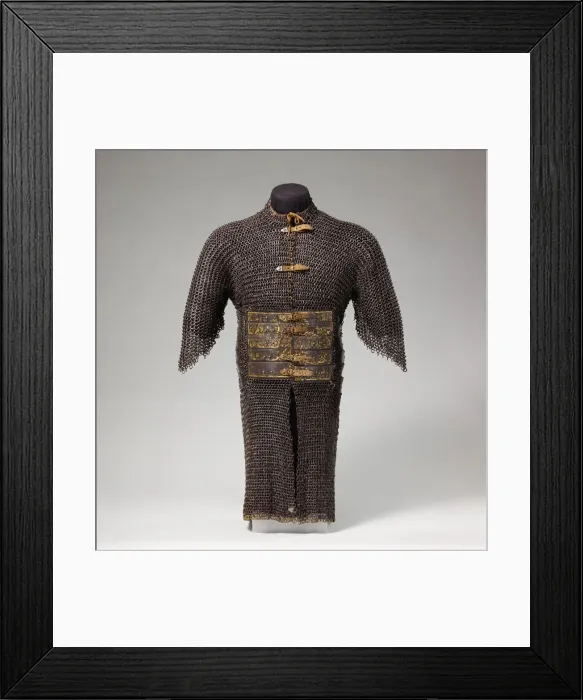 Framed Print : Shirt of Mail and Plate, Iranian or Turkish, 15th-16th century. Creator: Unknown Framed Print : Shirt of Mail and Plate, Iranian or Turkish, 15th-16th century. Creator: Unknown