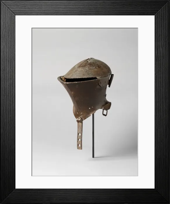 Framed Print : Jousting Helm, Italian, ca. 1475-1500. Creator: Unknown Framed Print : Jousting Helm, Italian, ca. 1475-1500. Creator: Unknown