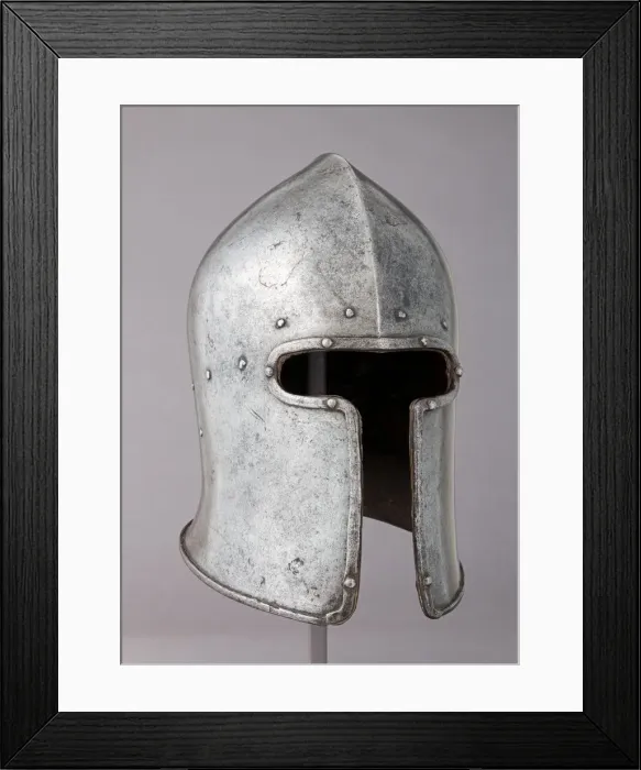 Framed Print : Barbute, Italian, Brescia, ca. 1460. Creator: Jacopo da Cannobio Framed Print : Barbute, Italian, Brescia, ca. 1460. Creator: Jacopo da Cannobio