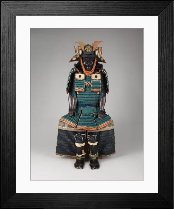 Framed Print : Armour of the Maeda Family, Japanese, 18th century. Creator: Unknown Framed Print : Armour of the Maeda Family, Japanese, 18th century. Creator: Unknown