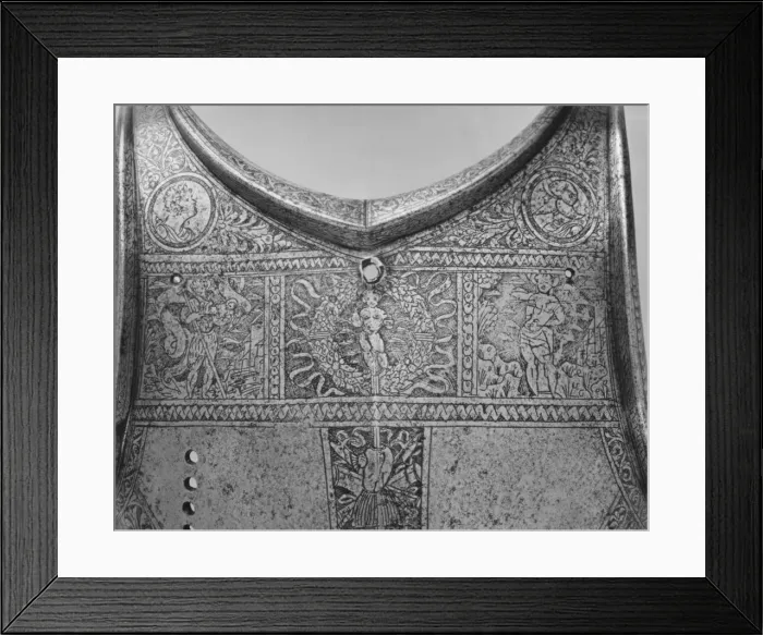 Framed Print : Breastplate, Italian, Milan, ca. 1510-15. Creator: Unknown Framed Print : Breastplate, Italian, Milan, ca. 1510-15. Creator: Unknown