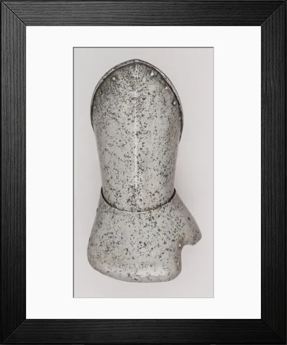 Framed Print : Gauntlet for the Right Hand, Italian, probably Milan, ca. 1450-60. Creator: Unknown Framed Print : Gauntlet for the Right Hand, Italian, probably Milan, ca. 1450-60. Creator: Unknown