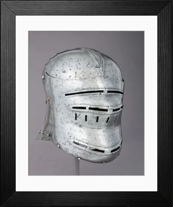 Framed Print : Sallet, German, ca. 1500-1510. Creator: Unknown Framed Print : Sallet, German, ca. 1500-1510. Creator: Unknown