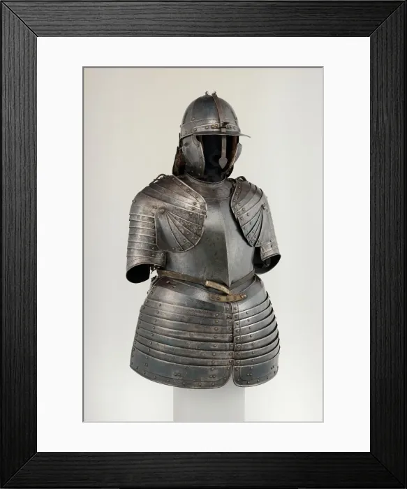 Framed Print : Half armour, German, Nuremberg, 1610-20. Creator: Martin Schneider Framed Print : Half armour, German, Nuremberg, 1610-20. Creator: Martin Schneider