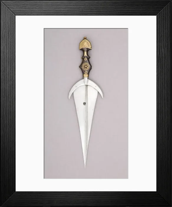 Framed Print : Cinquedea, Italian, ca. 1500. Creator: Unknown Framed Print : Cinquedea, Italian, ca. 1500. Creator: Unknown