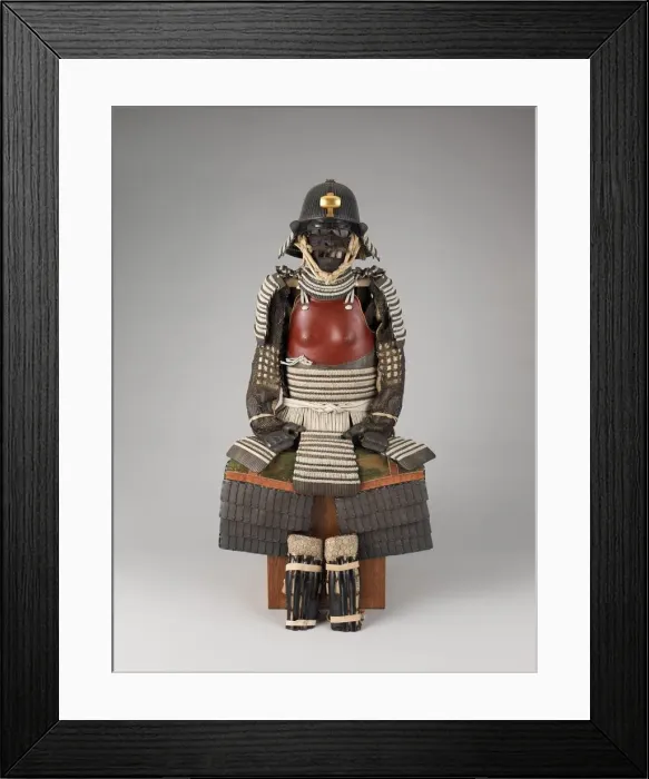 Framed Print : Armour, Japanese, 17th century. Creator: Unknown Framed Print : Armour, Japanese, 17th century. Creator: Unknown