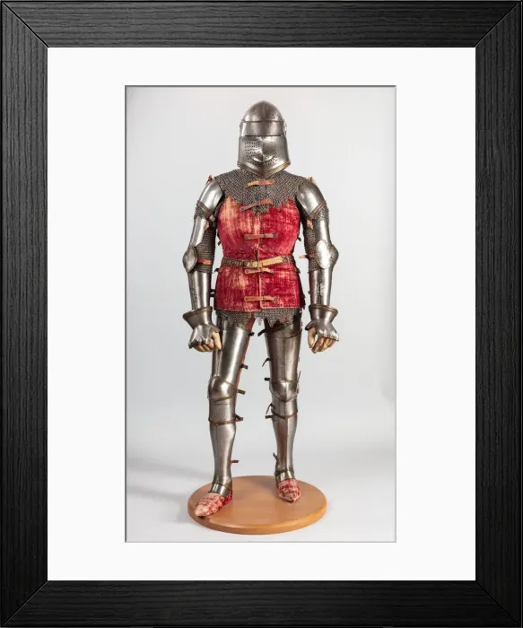 Framed Print : Armour, Italian, ca. 1400-1450 and later. Creator: Unknown Framed Print : Armour, Italian, ca. 1400-1450 and later. Creator: Unknown