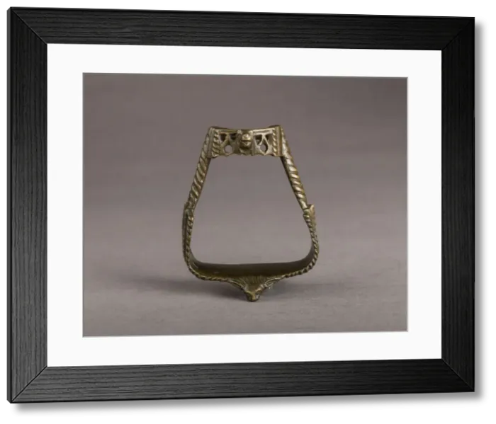 Framed Print : Stirrup for a Child, German or Bohemian, second half 15th century. Creator: Unknown Framed Print : Stirrup for a Child, German or Bohemian, second half 15th century. Creator: Unknown