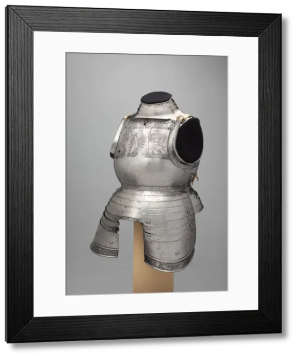 Framed Print : Cuirass and Tassets (Torso and Hip Defense), German, Augsburg, ca. 1510-20 Framed Print : Cuirass and Tassets (Torso and Hip Defense), German, Augsburg, ca. 1510-20