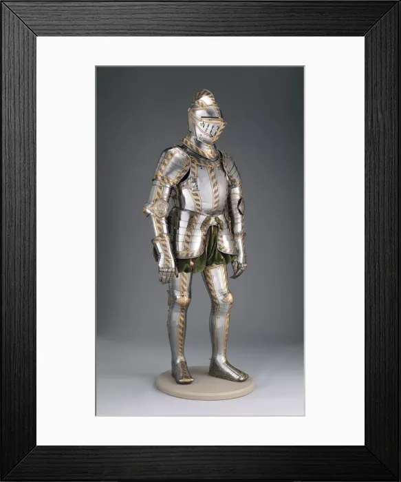 Framed Print : Field and Tournament armour of Johann Wilhelm, Duke of Saxe-Weimar, German, Augsburg Framed Print : Field and Tournament armour of Johann Wilhelm, Duke of Saxe-Weimar, German, Augsburg