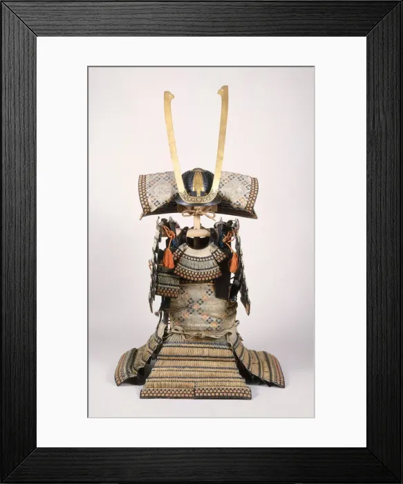 Framed Print : Armour, Japanese, early 14th-early 15th century. Creator: Unknown Framed Print : Armour, Japanese, early 14th-early 15th century. Creator: Unknown