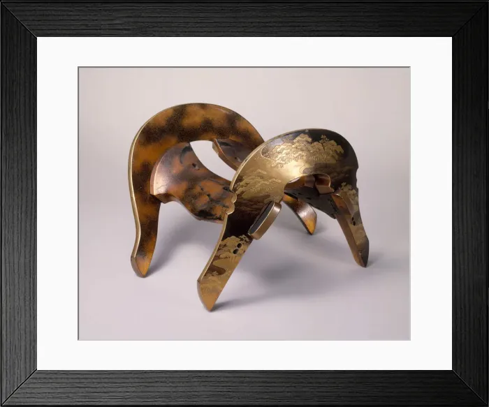 Framed Print : Equestrian Equipment, Japanese, ca. 1700. Creator: Unknown Framed Print : Equestrian Equipment, Japanese, ca. 1700. Creator: Unknown
