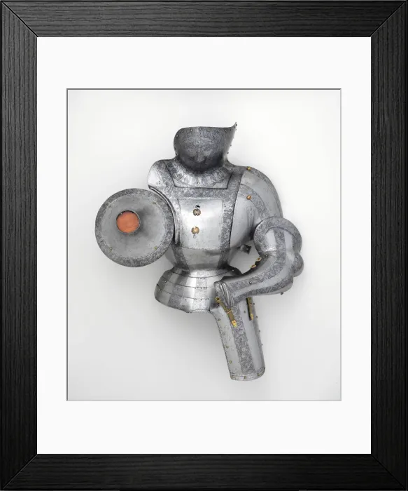 Framed Print : Reinforcing Pieces for the Tourney, German, Augsburg, ca. 1510-15 Framed Print : Reinforcing Pieces for the Tourney, German, Augsburg, ca. 1510-15