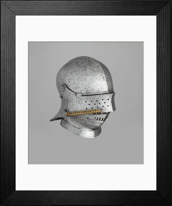 Framed Print : Sallet of Emperor Maximilian I (1459-1519), German, Augsburg, ca. 1490-95 Framed Print : Sallet of Emperor Maximilian I (1459-1519), German, Augsburg, ca. 1490-95
