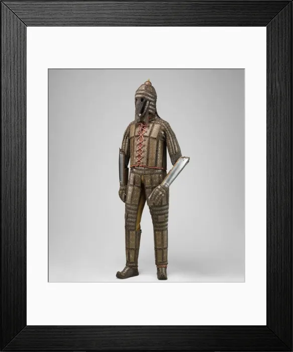 Framed Print : Armour of Mail and Plate, Indian, Sindh (now Pakistan), late 18th-first half of the 19th Framed Print : Armour of Mail and Plate, Indian, Sindh (now Pakistan), late 18th-first half of the 19th