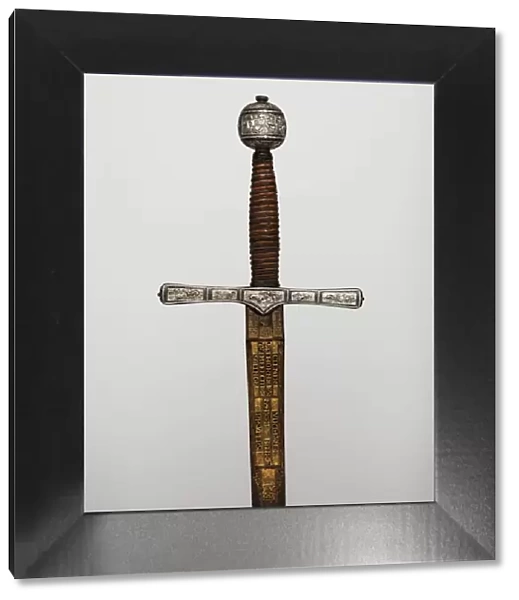 Cross Hilt Sword, hilt, British, London; blade, German, Solingen, 1600-1625