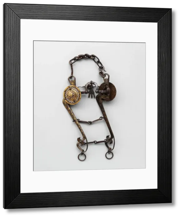 Framed Print : Curb Bit, Italian, Mantua or Milan, ca. 1550. Creator: Unknown Framed Print : Curb Bit, Italian, Mantua or Milan, ca. 1550. Creator: Unknown