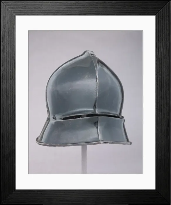 Framed Print : Sallet, German, Landshut, ca. 1490. Creator: Matthes Deutsch Framed Print : Sallet, German, Landshut, ca. 1490. Creator: Matthes Deutsch