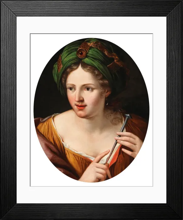 Framed Print : Jael, 17th century. Creator: Anonymous Framed Print : Jael, 17th century. Creator: Anonymous