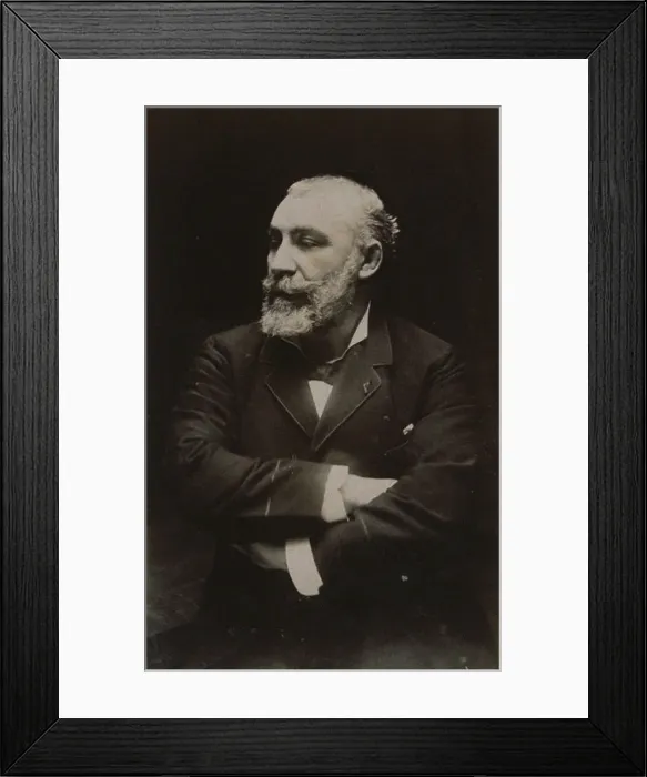 Framed Print : Portrait of Rodolphe Julian (1839-1907), c. 1890. Creator: Anonymous Framed Print : Portrait of Rodolphe Julian (1839-1907), c. 1890. Creator: Anonymous
