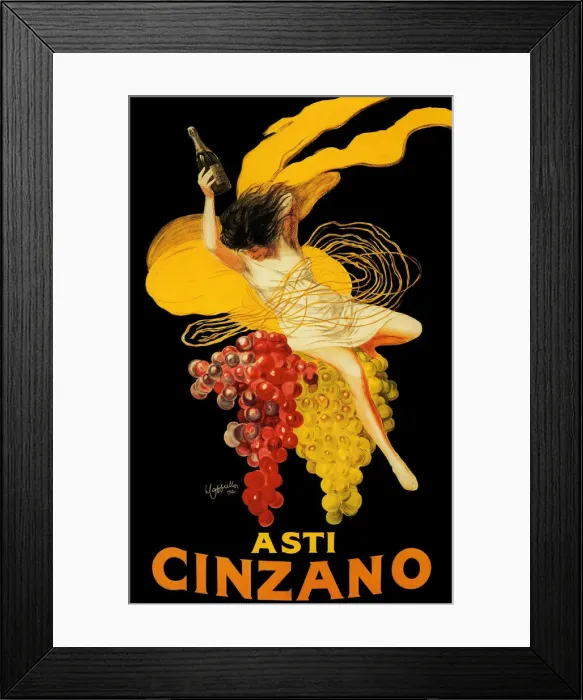 Framed Print : Asti Cinzano, 1910. Creator: Cappiello, Leonetto (1875-1942) Framed Print : Asti Cinzano, 1910. Creator: Cappiello, Leonetto (1875-1942)
