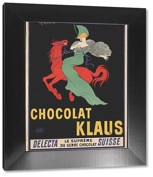 Chocolat Klaus, 1902. Creator: Cappiello, Leonetto (1875-1942)