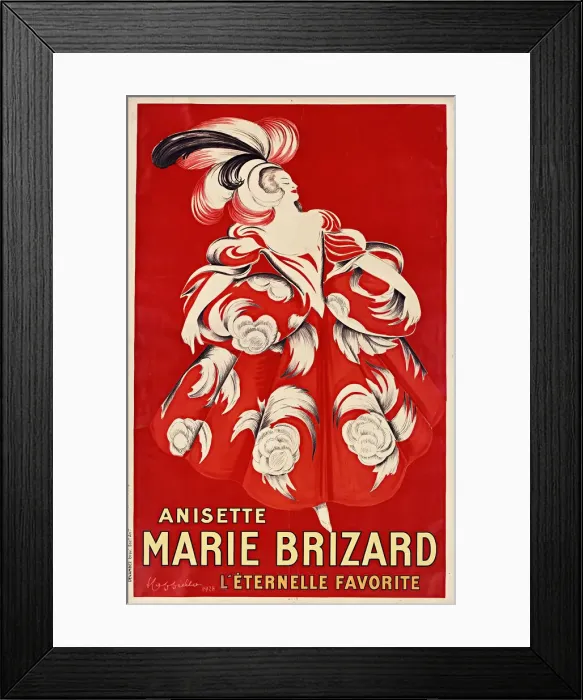 Framed Print : Anisette Marie Brizard, 1928. Creator: Cappiello, Leonetto (1875-1942) Framed Print : Anisette Marie Brizard, 1928. Creator: Cappiello, Leonetto (1875-1942)
