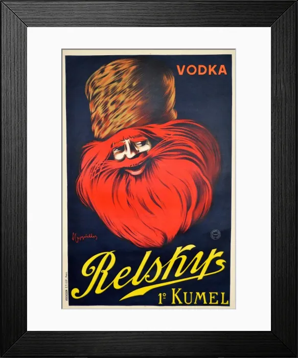 Framed Print : Relsky Vodka, 1925. Creator: Cappiello, Leonetto (1875-1942) Framed Print : Relsky Vodka, 1925. Creator: Cappiello, Leonetto (1875-1942)