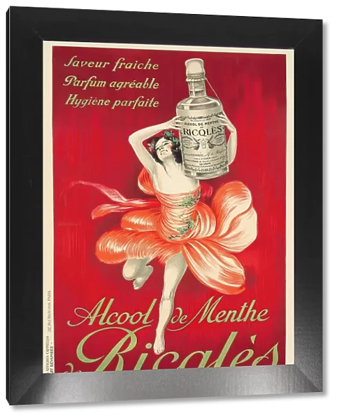 Alcool de Menthe de Ricqles, 1924. Creator: Cappiello, Leonetto (1875-1942)